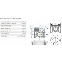 TŁOK OM FI-128 3P - [CXA040-KS]