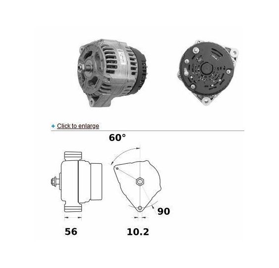 ALTERNATOR IA1117 - [CXA666-I]