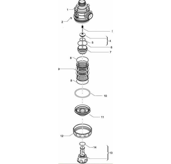 FILTR SSĄCY ARAG 3132453 - [OPF01-0002]