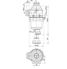 FILTR SSĄCY 1 1/2" Z ZAWOREM TYP 50-MESH - [OPF03-0026]