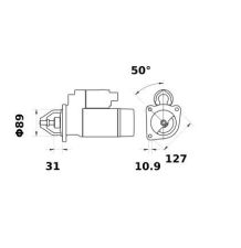 ROZRUSZNIK 24V 4.0 KW - [CXD660]