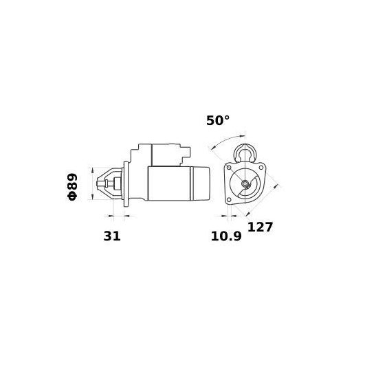 ROZRUSZNIK 24V 4.0 KW - [CXD660]