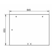 SZYBA TYLNA CASE 182027A2 - [CCK103]