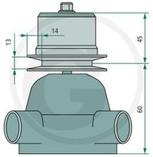 POMPA WODY PERKINS 3.152 - [CXP535]