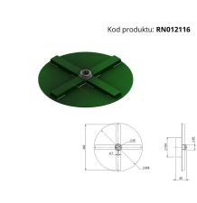 TALERZ MAŁY 40cm - [RN012116]