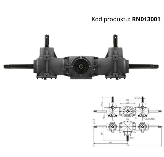 PRZEKŁADNIA POTRÓJNA - [RN013001]