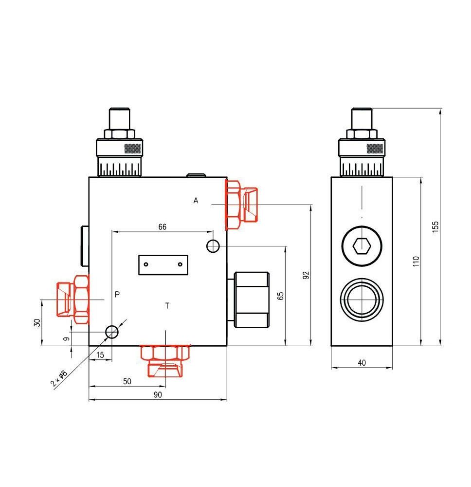 REGULATOR POSUWU T-088 - [RN006027]