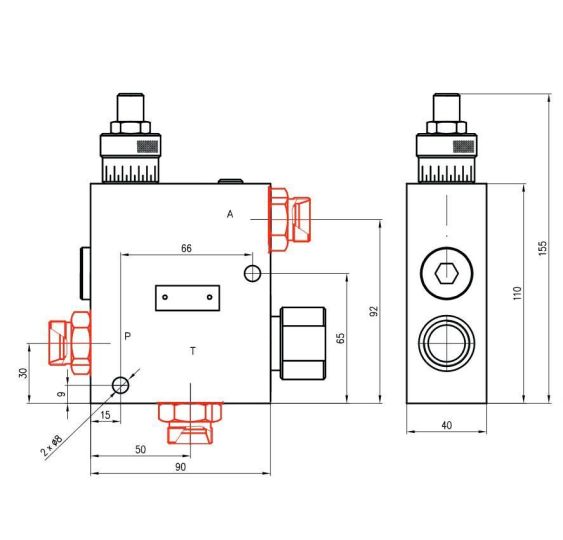 REGULATOR POSUWU T-088 - [RN006027]