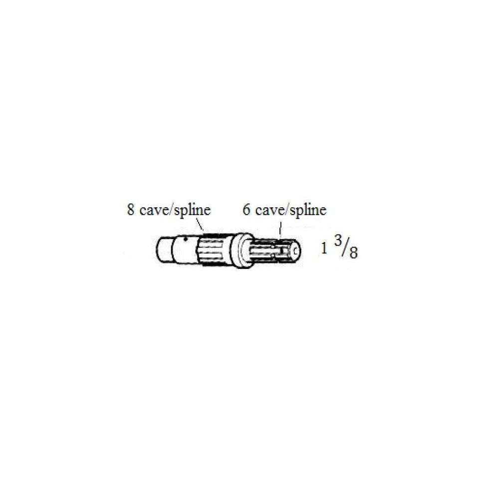 XXXXXXWAŁEK WOM 1-3/8" Z-6  L-300 - [CNN610]