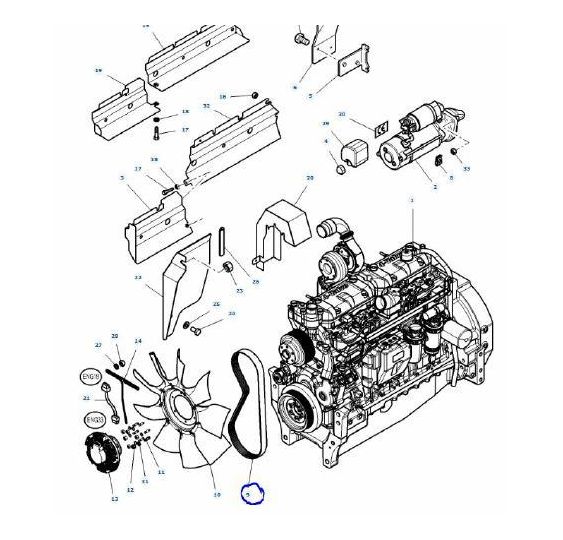 PAS WIELOROWKOWY PK 1445  Z-10