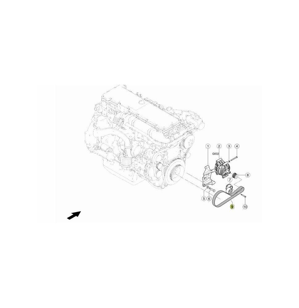 PAS WIELOROWKOWY CLAAS 6708420