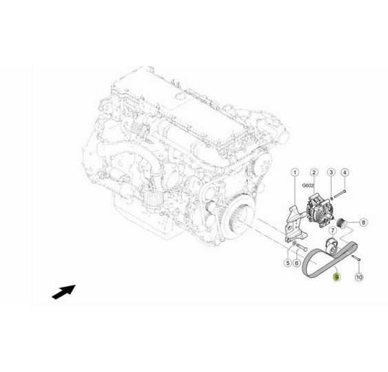 PAS WIELOROWKOWY CLAAS 6708420