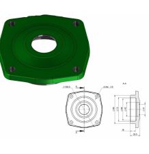 POKRYWA II BOCZNA Z OTWOREM - [RW009004]