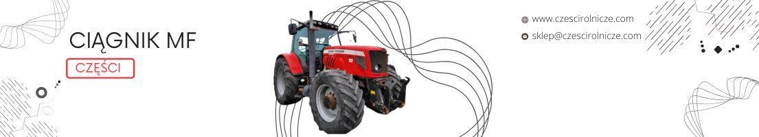CIĄGNIK MASSEY FERGUSON OŚ PRZEDNIA